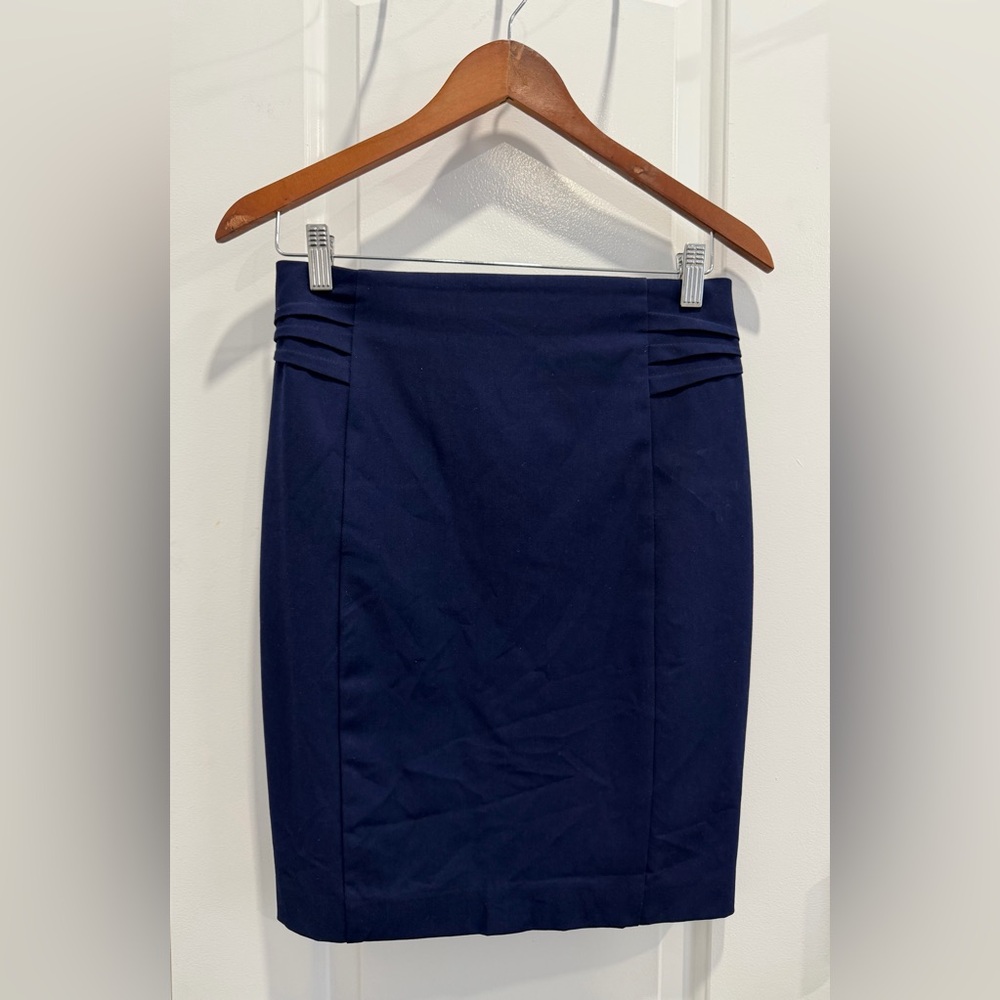 Express Navy Blue Women's Suit Skirt